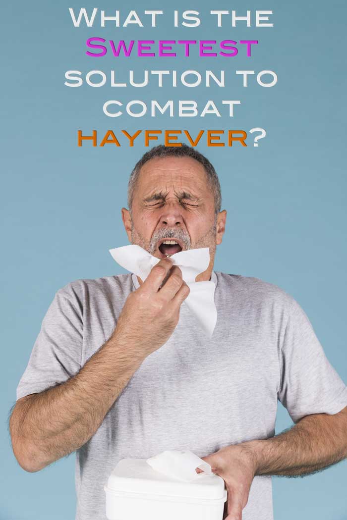 Honey combats hay fever