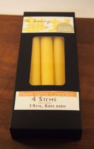 Bees Wax Stem Candles